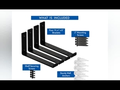 L ফ্লোটিং ওয়াল শেল্ফ ব্র্যাকেট