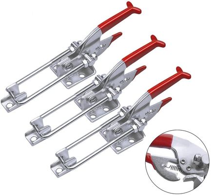 Heavy Duty A4005 Adjustable Zinc Plated Carbon Steel Toggle Latch Type Quick Release Toggle Clamp Latch in Bag
