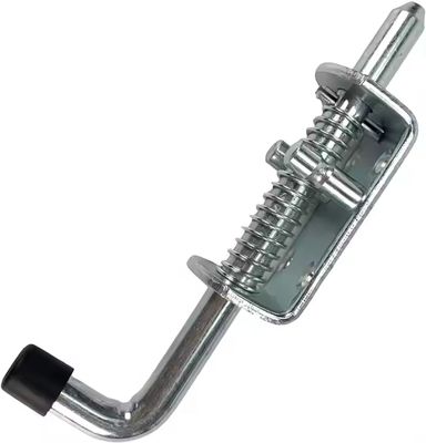 গরম বিক্রয় গ্যালভানাইজড স্প্রিং লোড ল্যাচ পিন ব্যারেল বোল্ট ব্রাশ সমাপ্ত দরজা লক বিনামূল্যে নমুনা