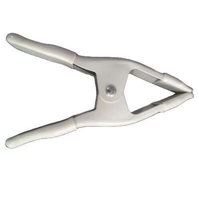 স্টেইনলেস স্টীল ধাতু ক্লিপ ক্ল্যাম্প রবার প্রতিরক্ষামূলক হাতা এবং কালো অক্সাইড ফিনিস সঙ্গে ফটো স্টুডিও ব্যাকগ্রাউন্ড বন্ধনী ধারক জন্য