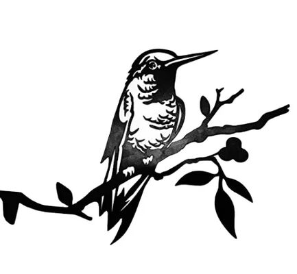 কাস্টমাইজড প্যাটার্ন লেজার কাট কারুশিল্প গার্ডেন পার্কের অলঙ্কারগুলির জন্য কাস্টমাইজড রঙ সহ ধাতব সজ্জা